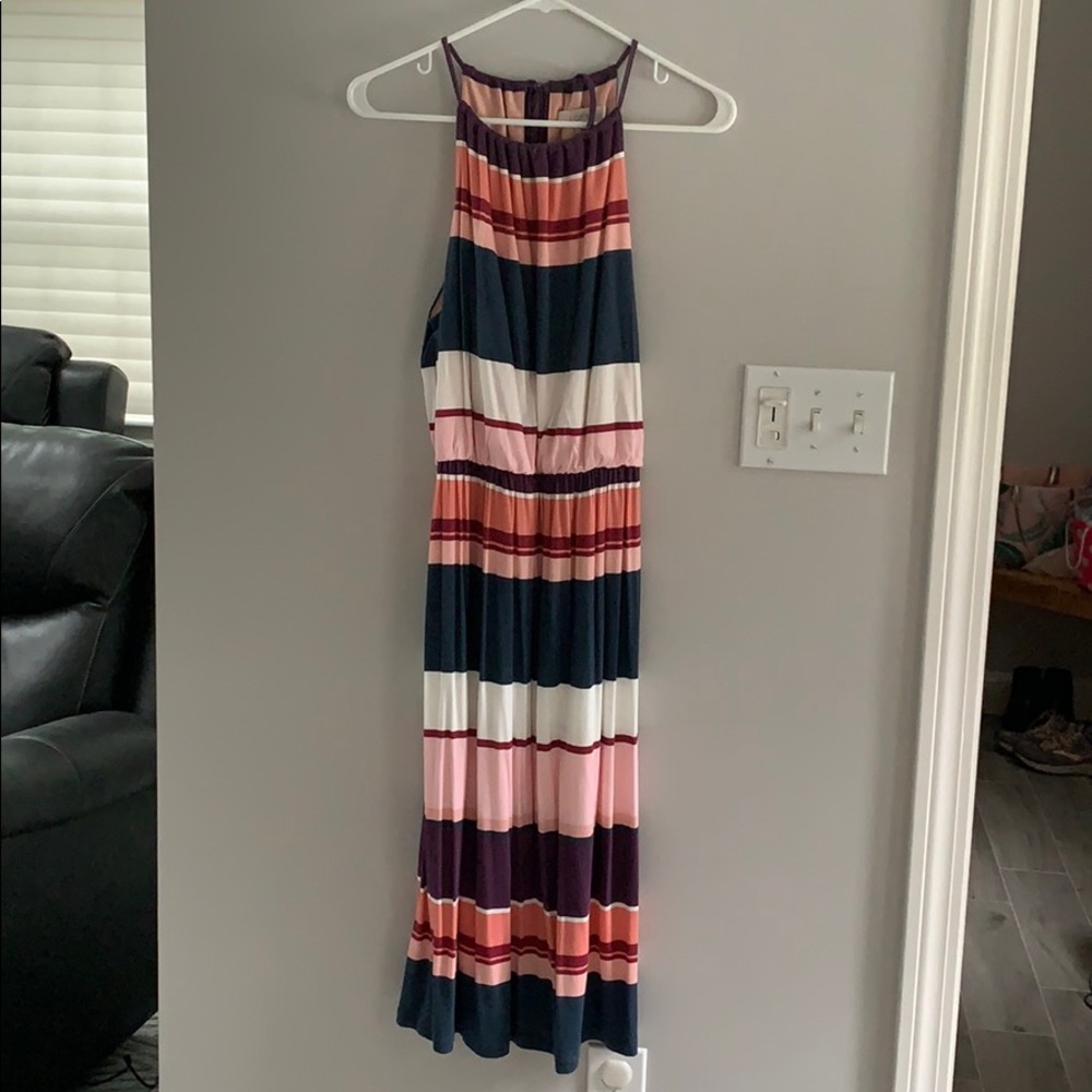 LOFT striped dress